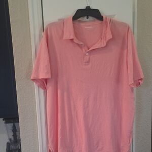 Old Navy Men's Coral Polo Shirt